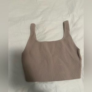 ARITIZIA BABATON sculpt knit tank